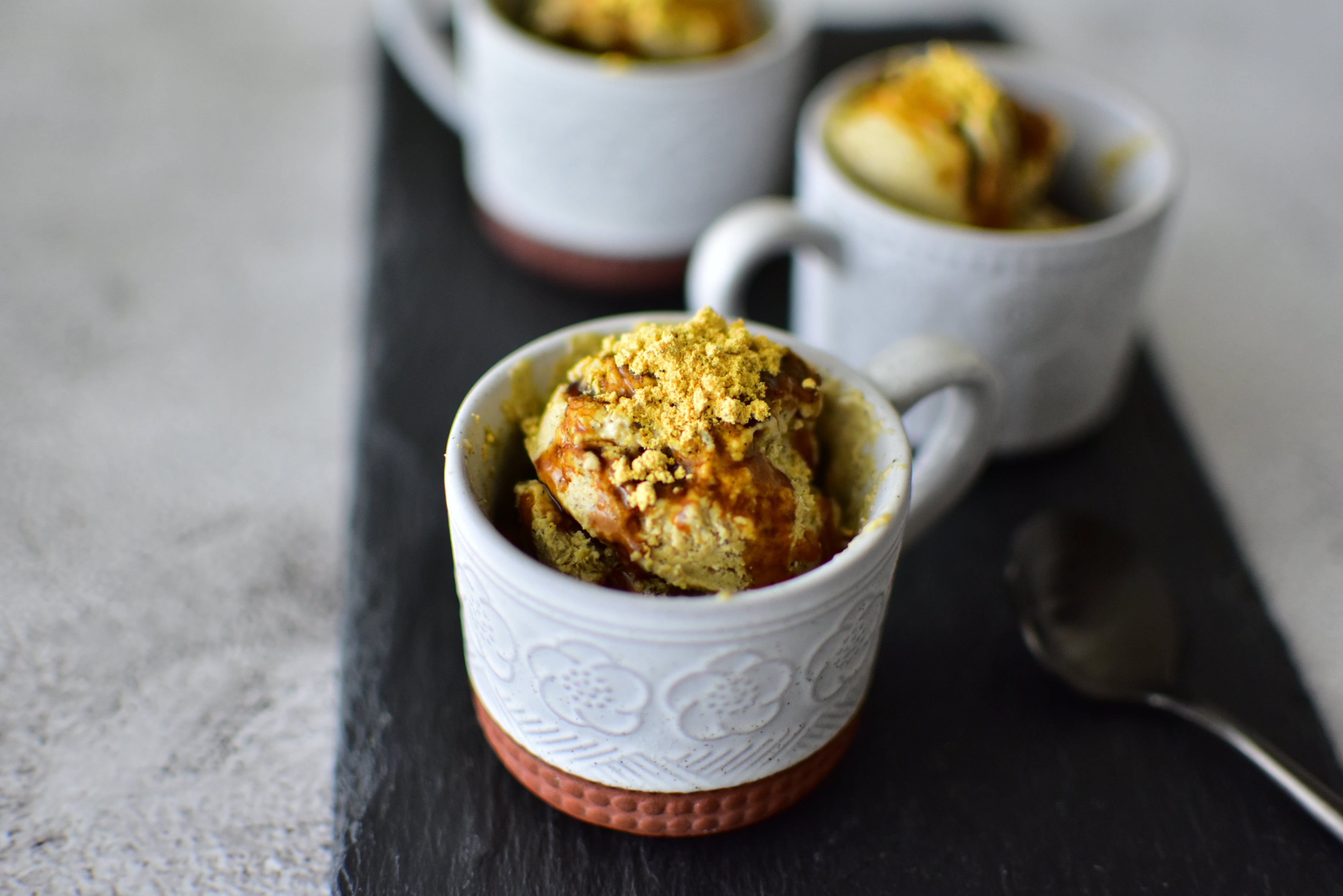 きなここ How to Make Kinako Ice Cream with Kuromitsu (Traditional Japanese