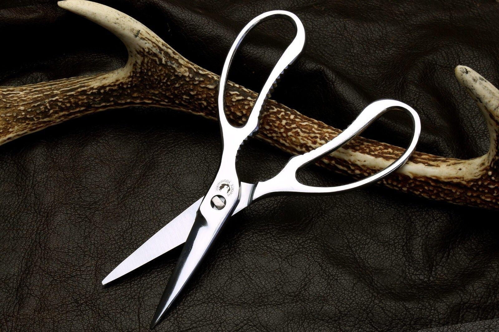 VERSAINSECT e in Japan] Kitchen Scissors All Purpose, Effortless Cutting,  Quality Japanese Ergonomic