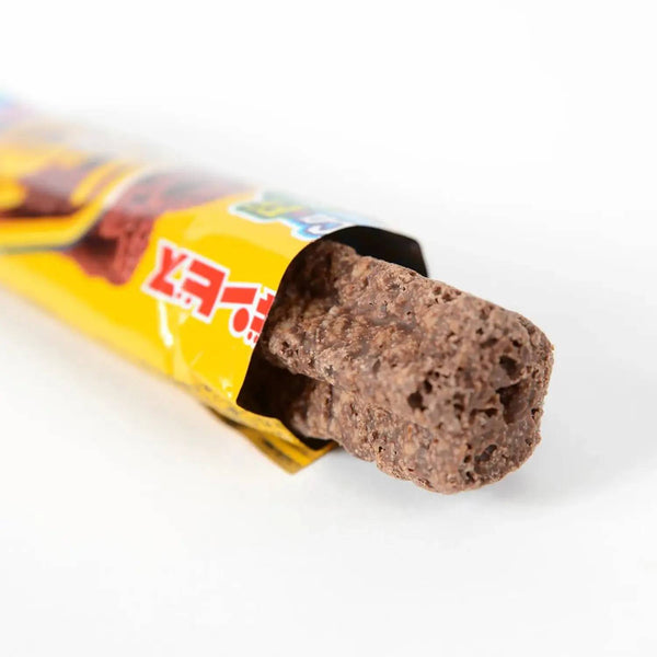 Ginbis Shimi Choco Stick Chocolate Covered Corn Puff Snack (Pack of 10)