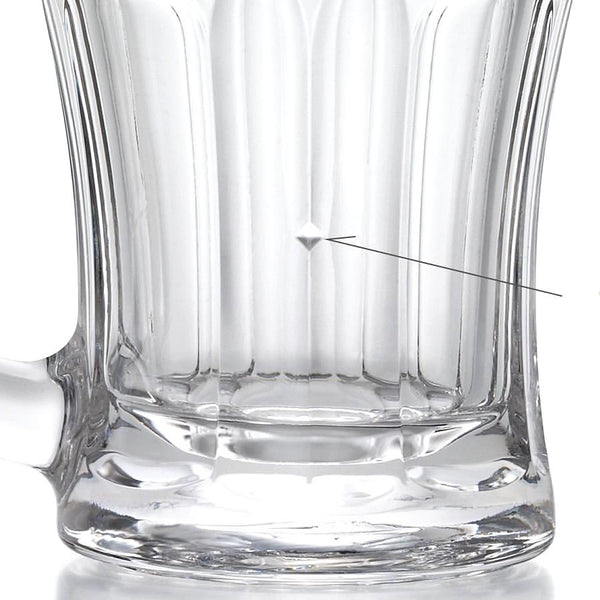 Aderia Jokki Beer Mug Classic Thick Pint Glass With Handle 380ml