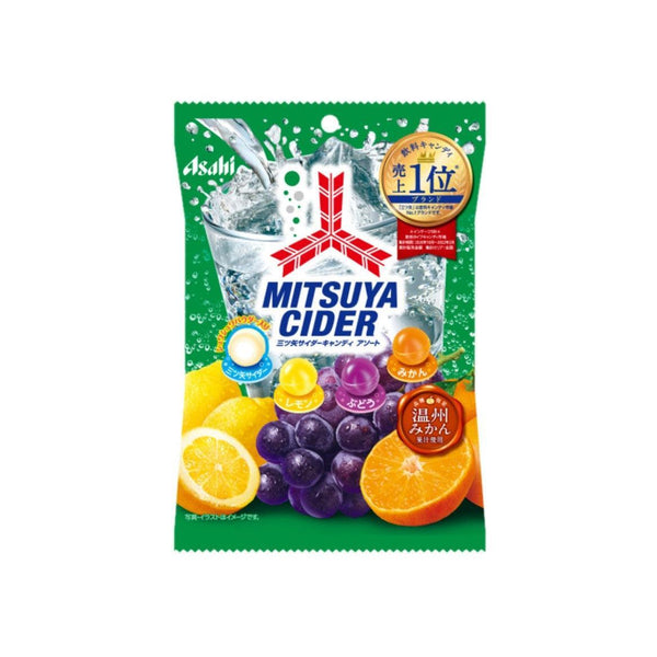 Asahi Mitsuya Cider Assorted Fruits Candy (Pack of 6)