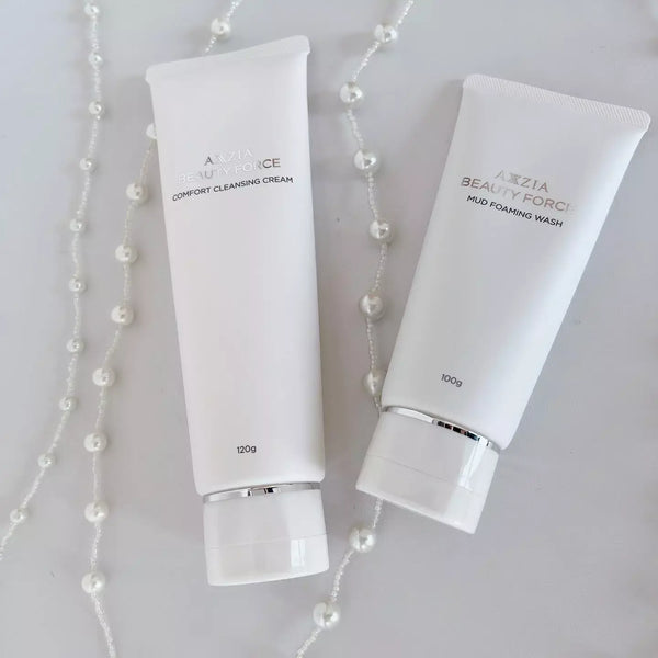 Axxzia Beauty Force Mud Foaming Wash Facial Cleanser 100g