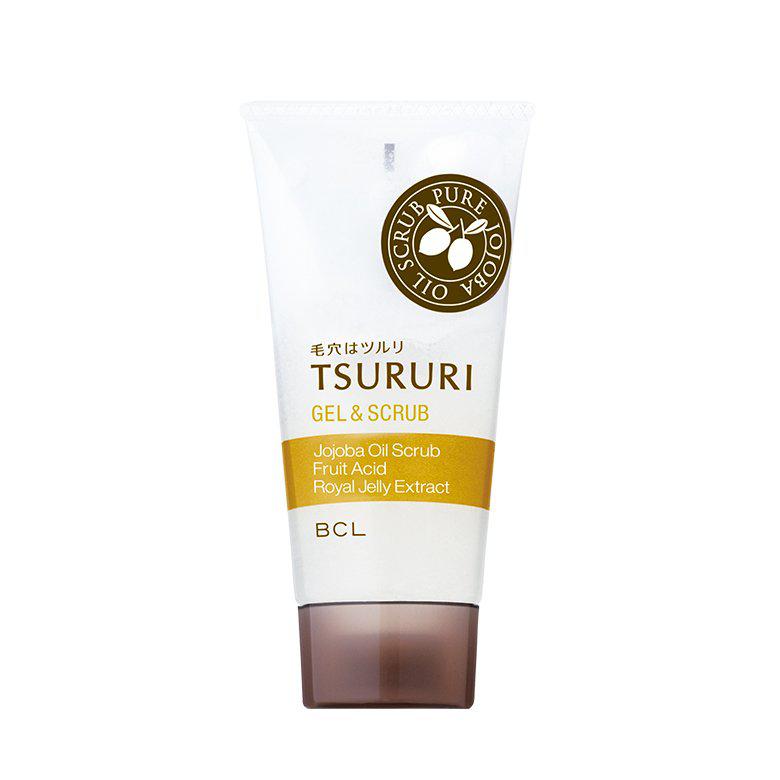 BCL Tsururi Jojoba Oil Blackhead Scrub Gel 55g