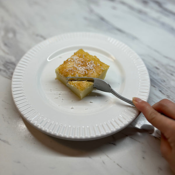 slice of butter mochi