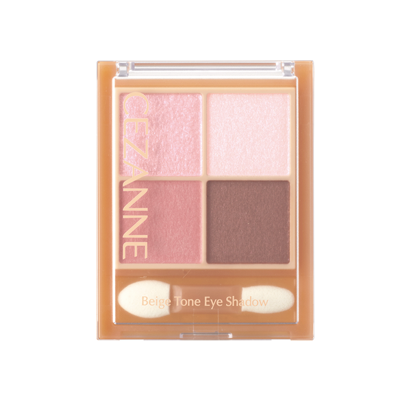 Cezanne Beige Tone Eyeshadow Four Color Eye Shadow Palette 4.3g