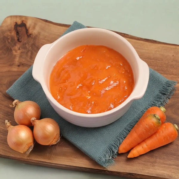 Chikyubatake Organic Carrot & Onion Baby Food Pouch 5m+ 2.8oz