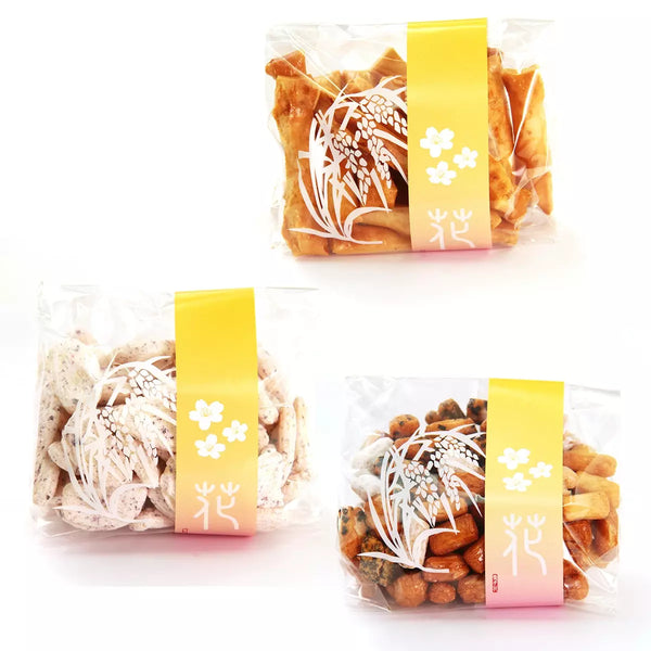 Echigo Arare Additive-Free Rice Cracker Mix 9 Types Boxed Assortment 630g