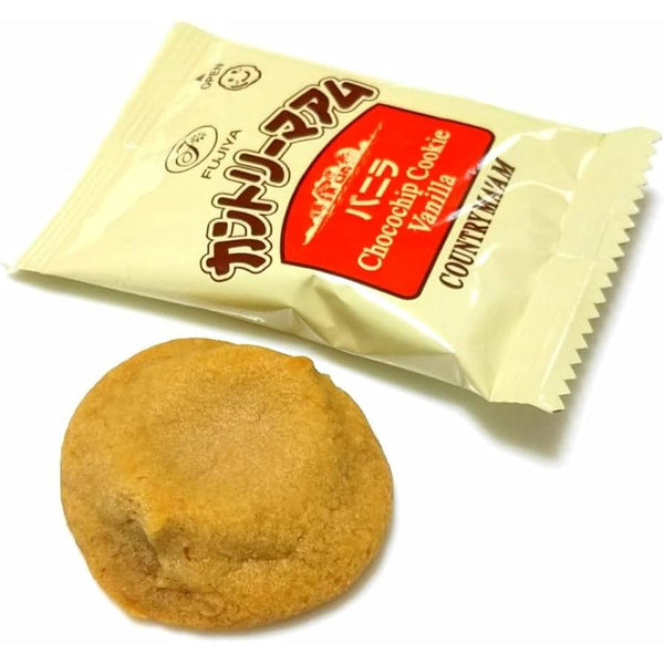 Fujiya Country MA'AM Soft Chocolate Chip Cookies Rich Vanilla Flavor 14 Pieces