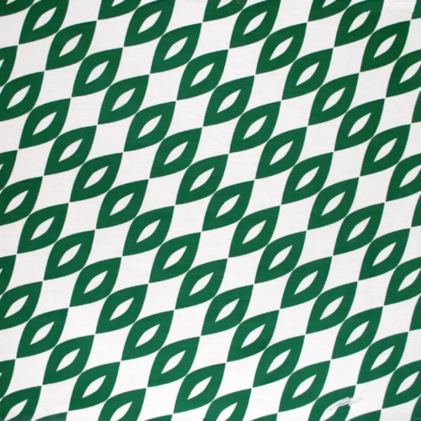 Furoshiki Green & White Pattern Designed Cotton Wrapping Cloth 90cm