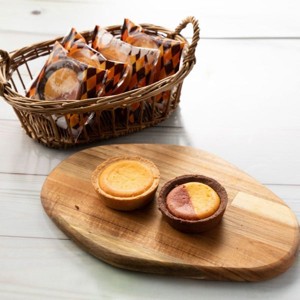 Gin No Mori Cheesecake Tart Mix Plain & Strawberry Chocolate 8 Pieces