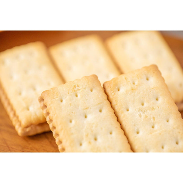 Glico Bisco Hokkaido Milk Cream Sandwich Cookies 15 Pieces (Pack of 5)