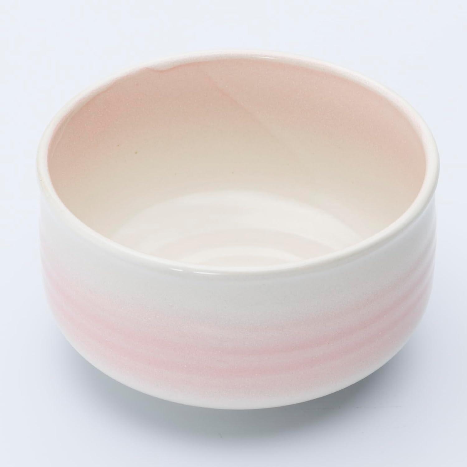 Hasami Porcelain Matchawan Pink Matcha Tea Bowl With Wooden Box