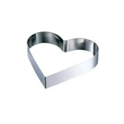 Heart Shaped Pastry Ring Stainless Steel Cake Mousse Mold