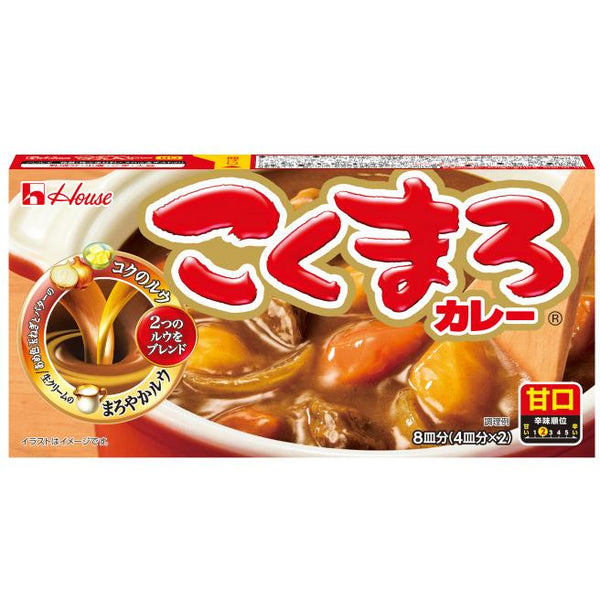 House Foods Kokumaro Japanese Curry Roux Sauce Mild 145g