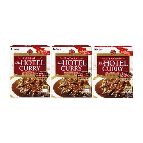 House The Hotel Curry Sauce Thick Type 180g (Pack of 3)
