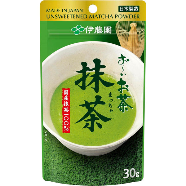 Itoen Oi Ocha Real Japanese Matcha Powder Unsweetened 30g