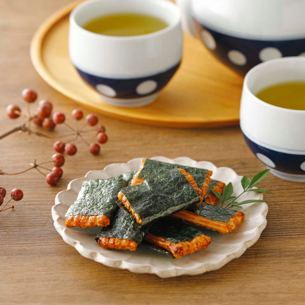 J Taste Norimaki Arare Nori Seaweed Rice Crackers (Pack of 3)