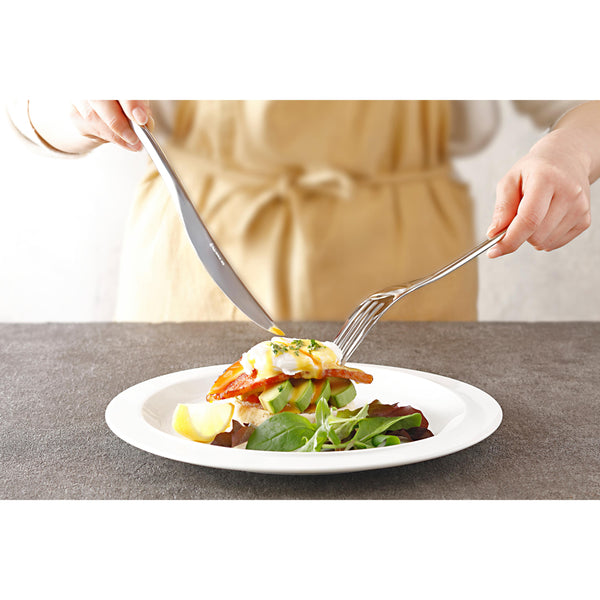 J Taste Sleek Stainless Steel Flatware Set (6 Types) 24 Pieces