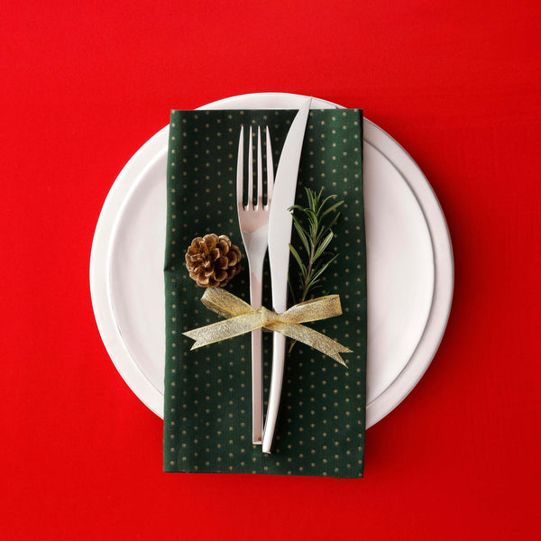 J Taste Sleek Stainless Steel Flatware Set (6 Types) 24 Pieces