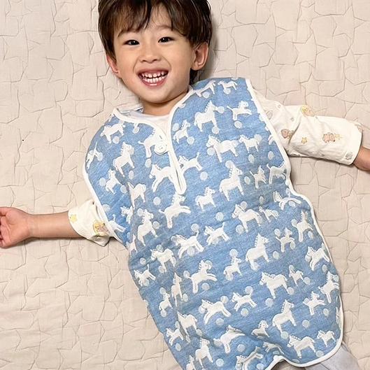 Jogan Quick-Dry Sleep Sack All-Season Wearable Blanket For Baby 57cm