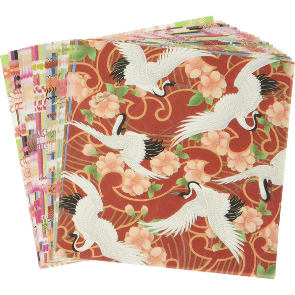 Kamiiso Washi Kyoto Kimono Pattern Chiyogami Origami Paper 24 Sheets