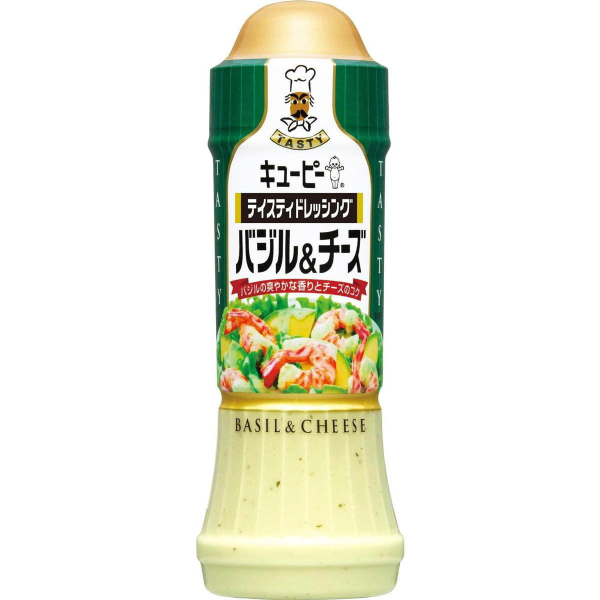 Kewpie Rich Creamy Basil & Cheese Salad Dressing 210ml Kewpie Rich Creamy Basil & Cheese Salad Dressing 210ml