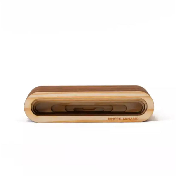 Kinote Minamo Powerless Sugi Cedar Wood Speaker & Smartphone Stand