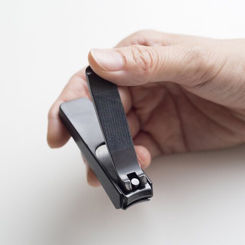 Kiya Nail Clipper Black Steel Medium Size