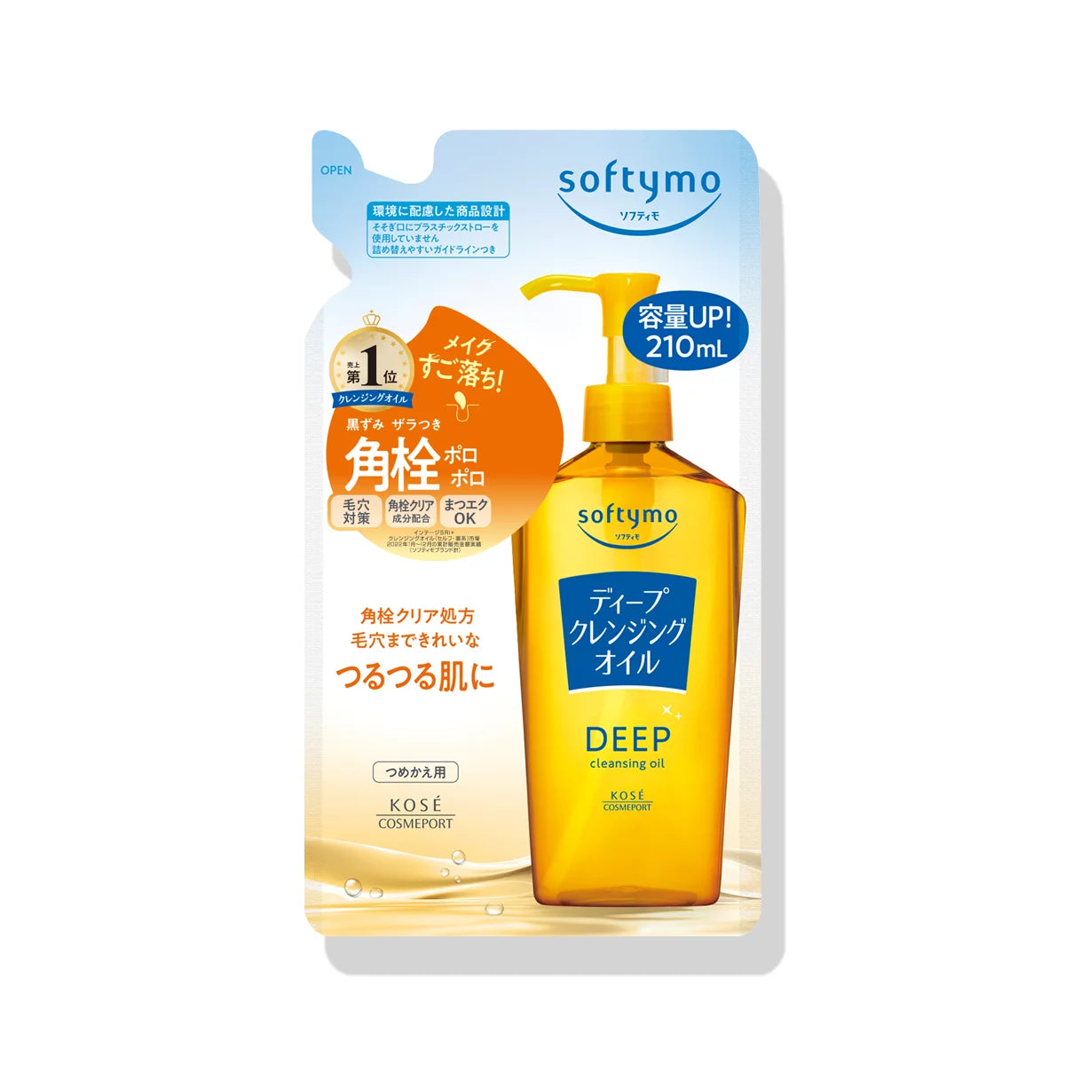 Kosé Softymo Deep Cleansing Oil Refill 210ml
