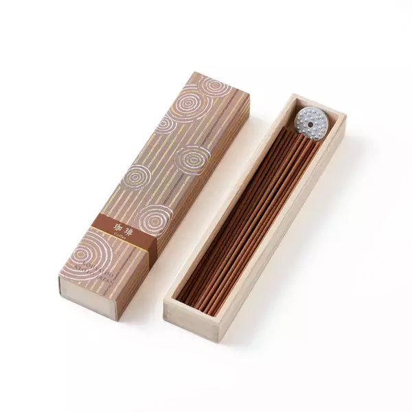 Kousaido Freshly Roasted Coffee Unique Scent Incense Sticks 40 Sticks