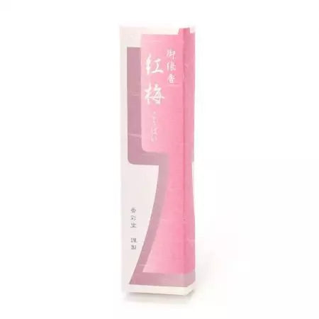 Kousaido Red Plum Fragrant Floral Japanese Incense Sticks 20g