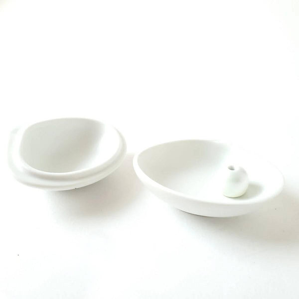Kousaido Shell-Shaped Incense Holder Choju Giga Design