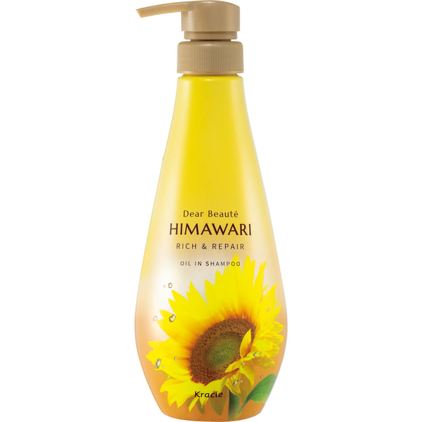 Kracie Himawari Dear Beauté Oil In Shampoo Rich & Repair 500ml