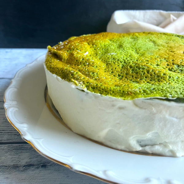matcha crepe cake
