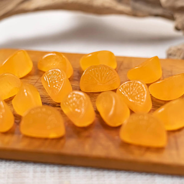 Meiji Fruit Gummy Candy Satsuma Mandarin Gummies 54g (Pack of 3)