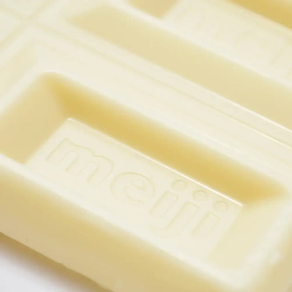 Meiji White Chocolate White Chocolate Bar 40g (Pack of 5)