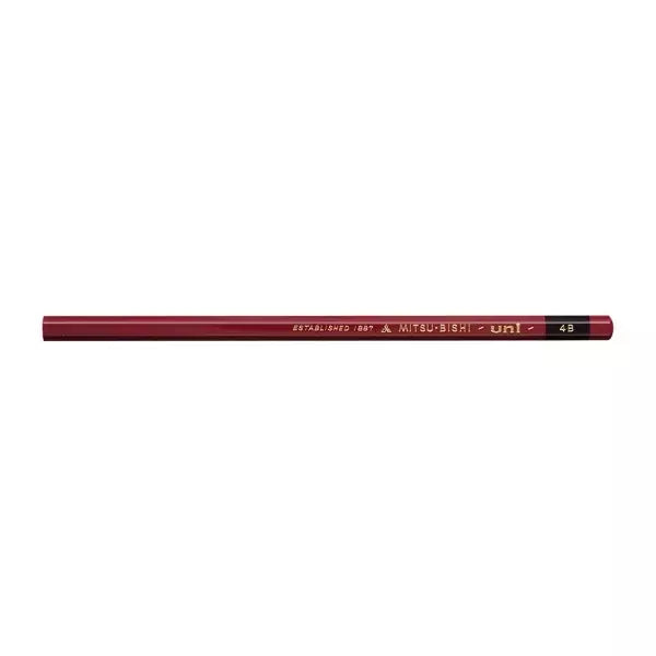 Mitsubishi Uni Star Japanese Graphite Pencils 4B 12 Pieces