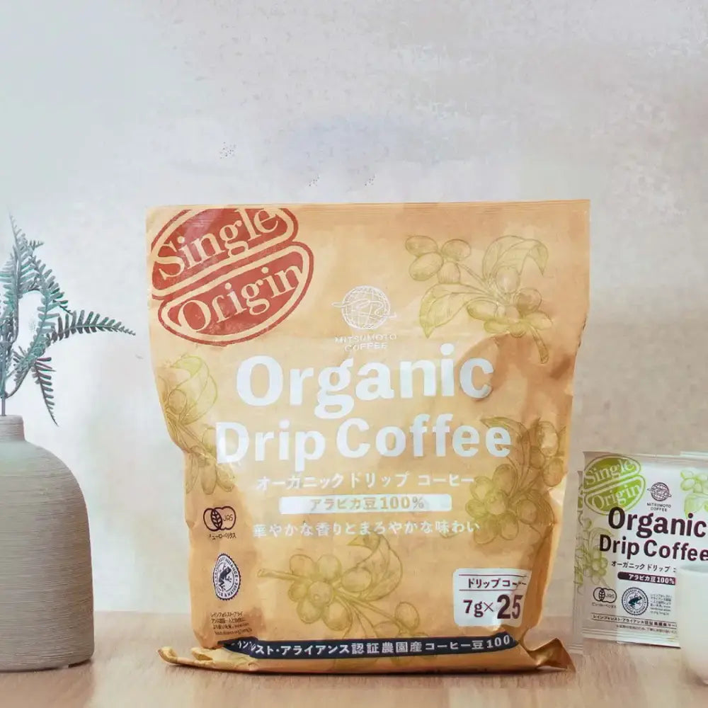Mitsumoto Coffee Single Origin Organic Drip Coffee 25 Bags Mitsumoto Coffee Single Origin Organic Drip Coffee 25 Bags