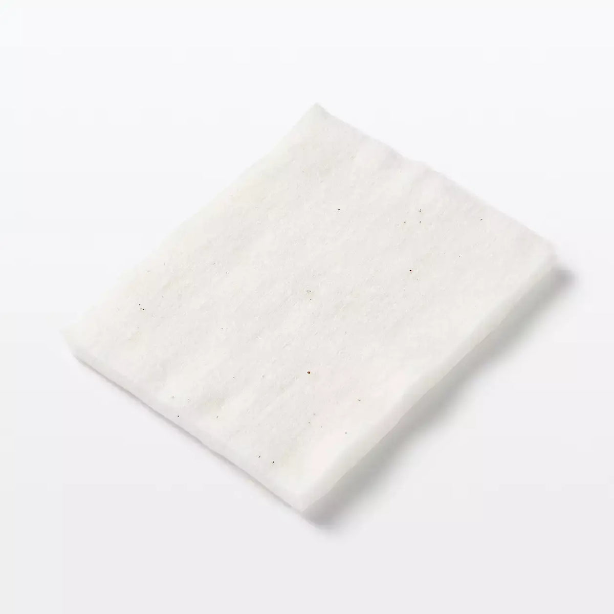 Muji Cut Cotton Ecru Unbleached Facial Cotton Pads Large