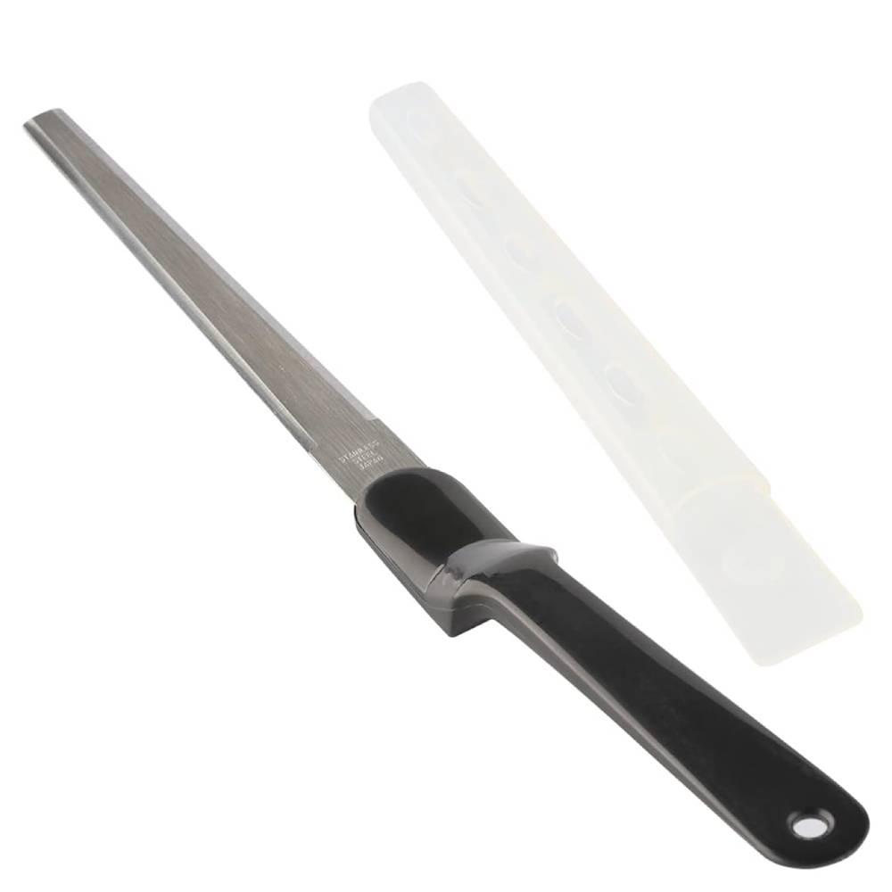 Nikken Flexible Paper Knife Stainless Steel Blade With Safety Cap 220mm