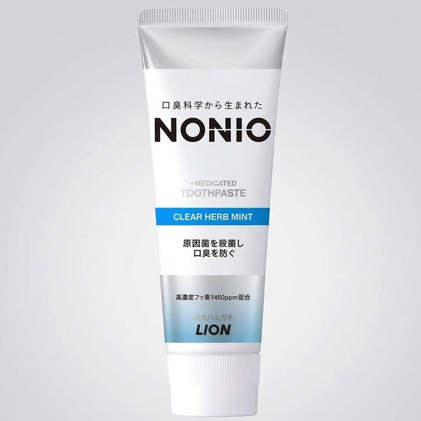 Nonio Antibacterial Toothpaste Clear Breath Herb Mint 130g