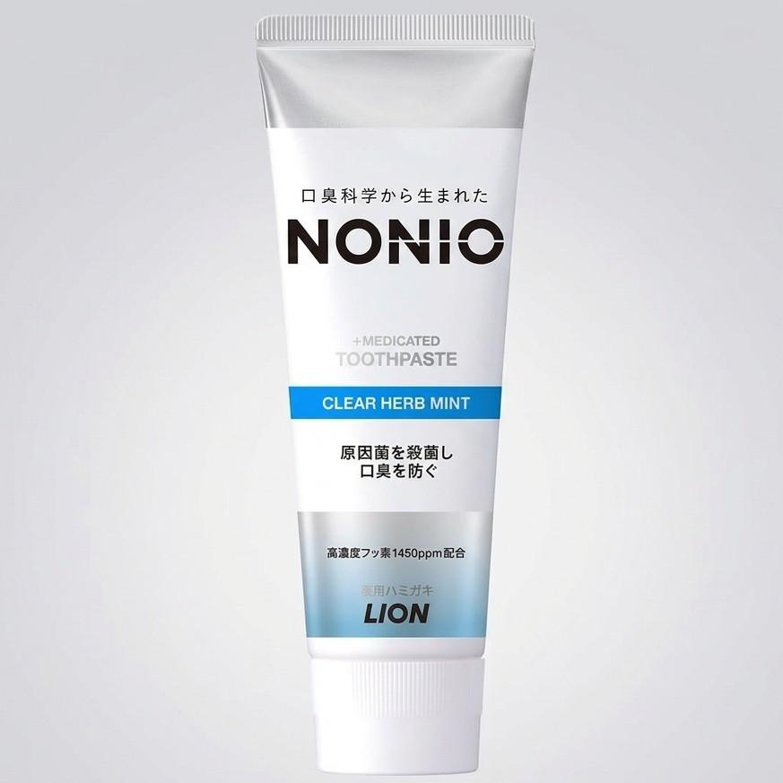 Nonio Antibacterial Toothpaste Clear Breath Herb Mint 130g