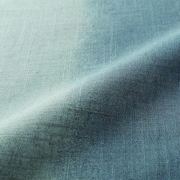 Noren Hand Printed Blue Indigo Shading Pattern Door Linen Curtain