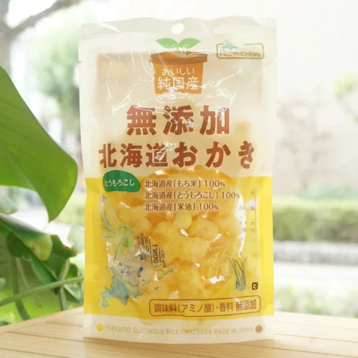 North Colors Additive-Free Hokkaido Okaki Corn Rice Crackers