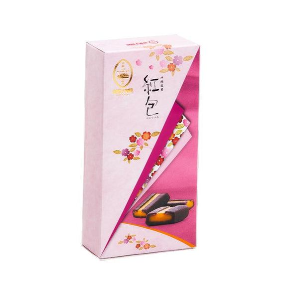 Okashi Goten Okinawan Gold & Purple Sweet Potato Bites 6 Pieces