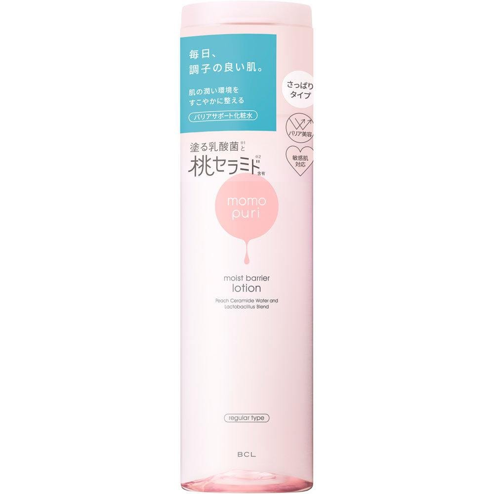 BCL Momopuri Peach Ceramide Moisturizer Barrier Light Lotion 200ml