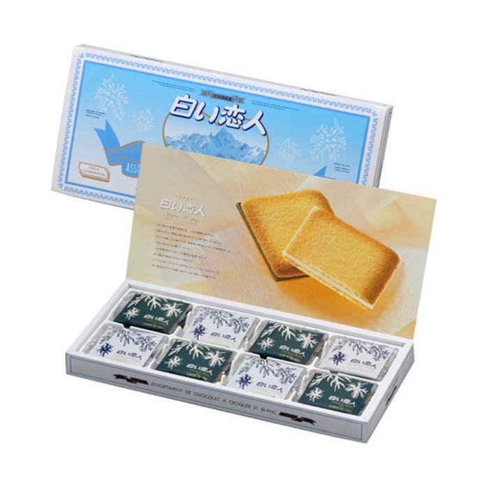 Ishiya Shiroi Koibito Cookies Dark & White Chocolate Sandwich Cookies 24 pcs.