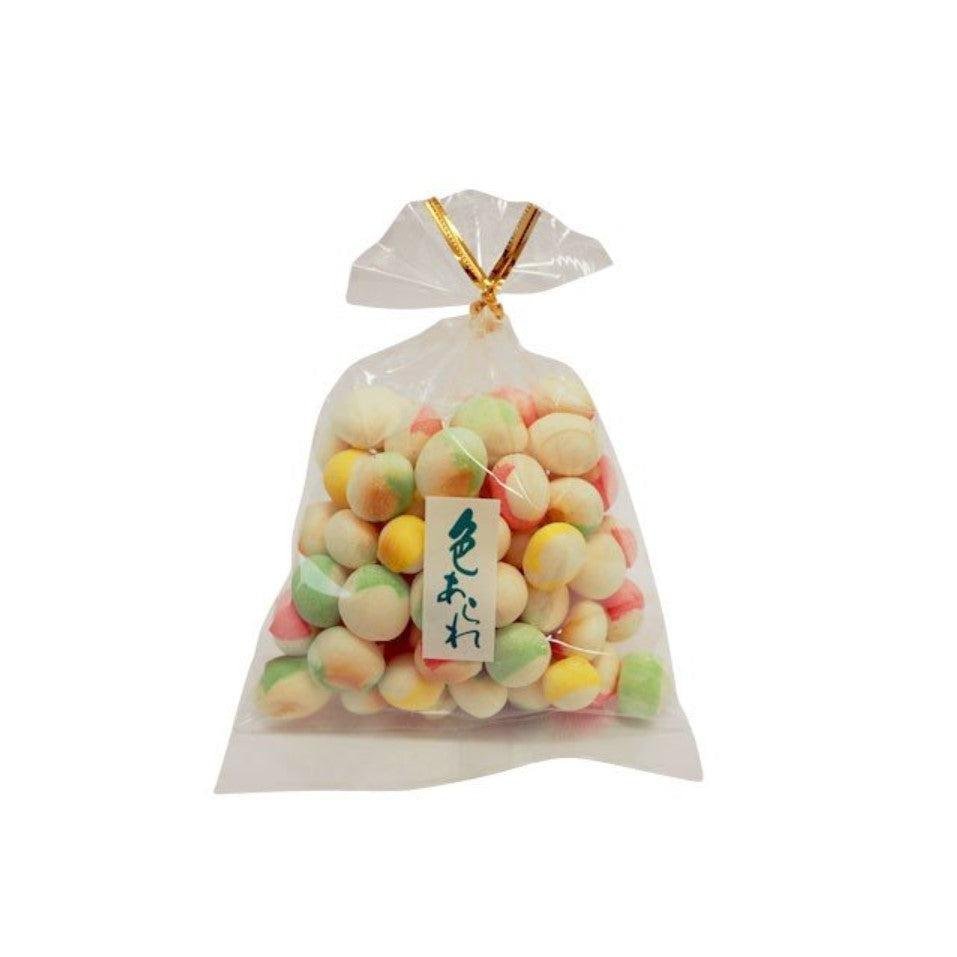 Miyamura Iro Arare Fu Japanese Colorful Dried Wheat Gluten 15g