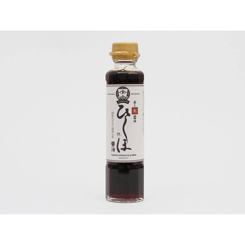 Yamato Hishio Shoyu Japanese Raw Soy Sauce 180ml