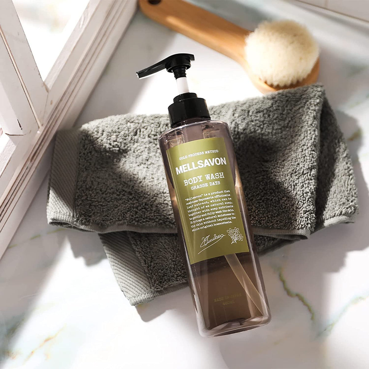 Ulos Skin Wash Body Soap – Duschgel 500 Ml Im Set (Green Tea Variante), Für Weiche, Saubere Haut